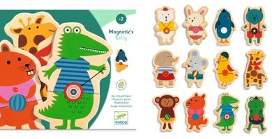 Jeu magnétique avec des animaux pour les enfants